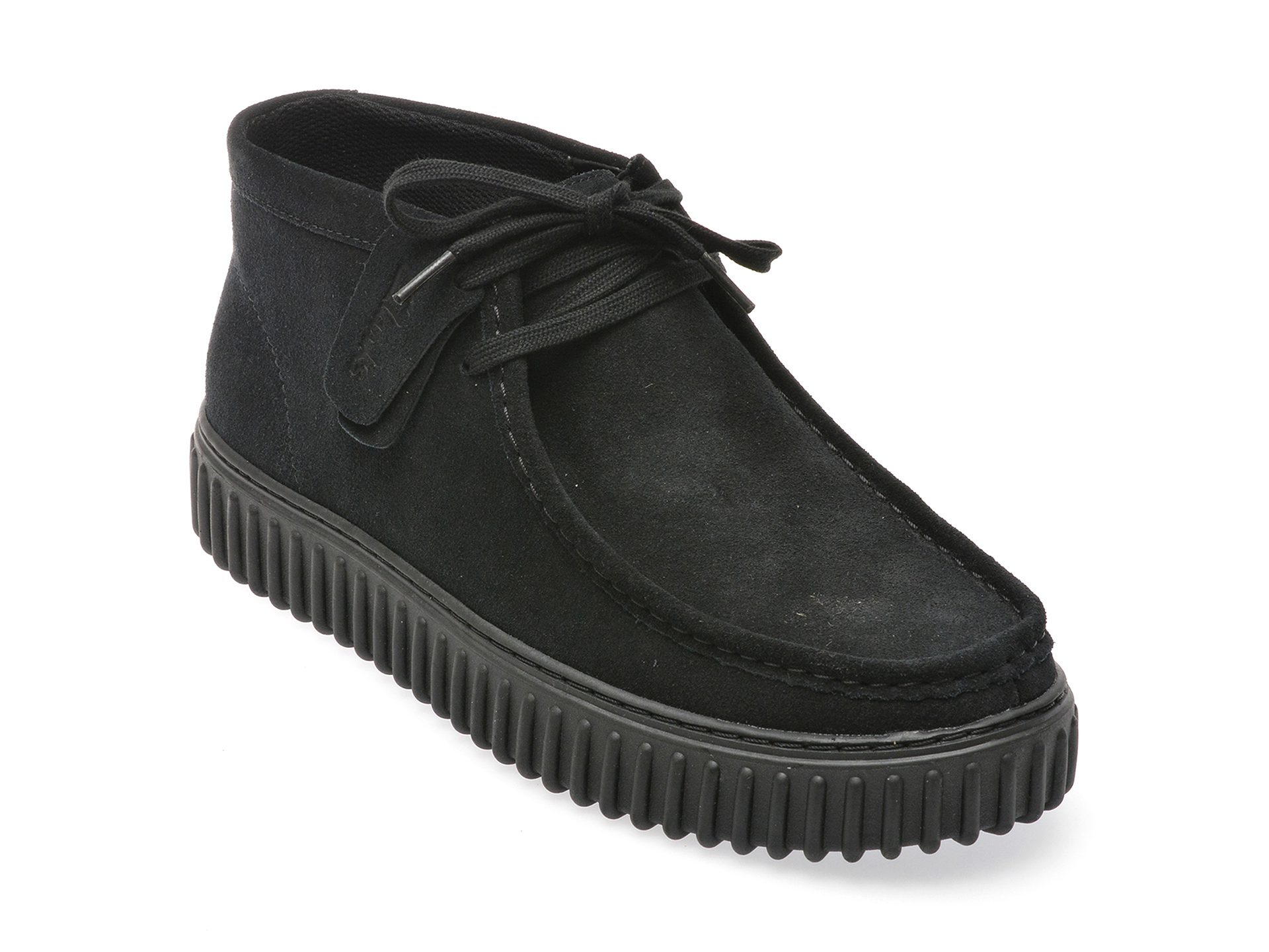 Ghete Clarks Torhhi Barbati Negru Piele Intoarsa