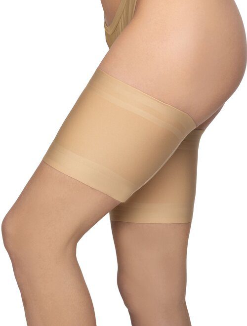 Jartiere Annes Satin Thigh Anti-Iritatie