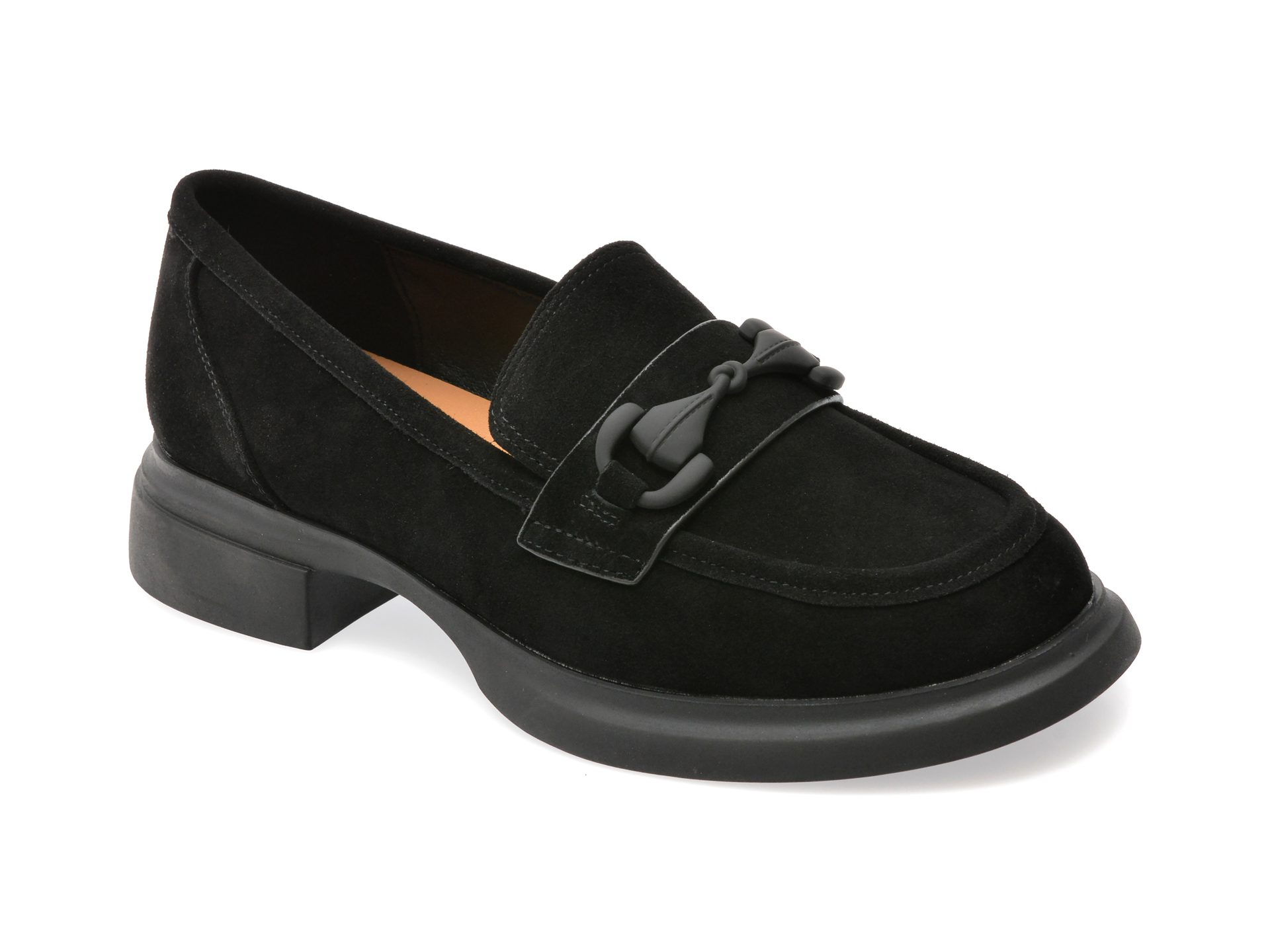 Mocasini Gryxx G23 Negri din Piele Intoarsa