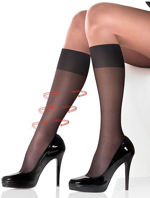 Sosete compresive dama 3/4 Marilyn Piano Relax 50 den