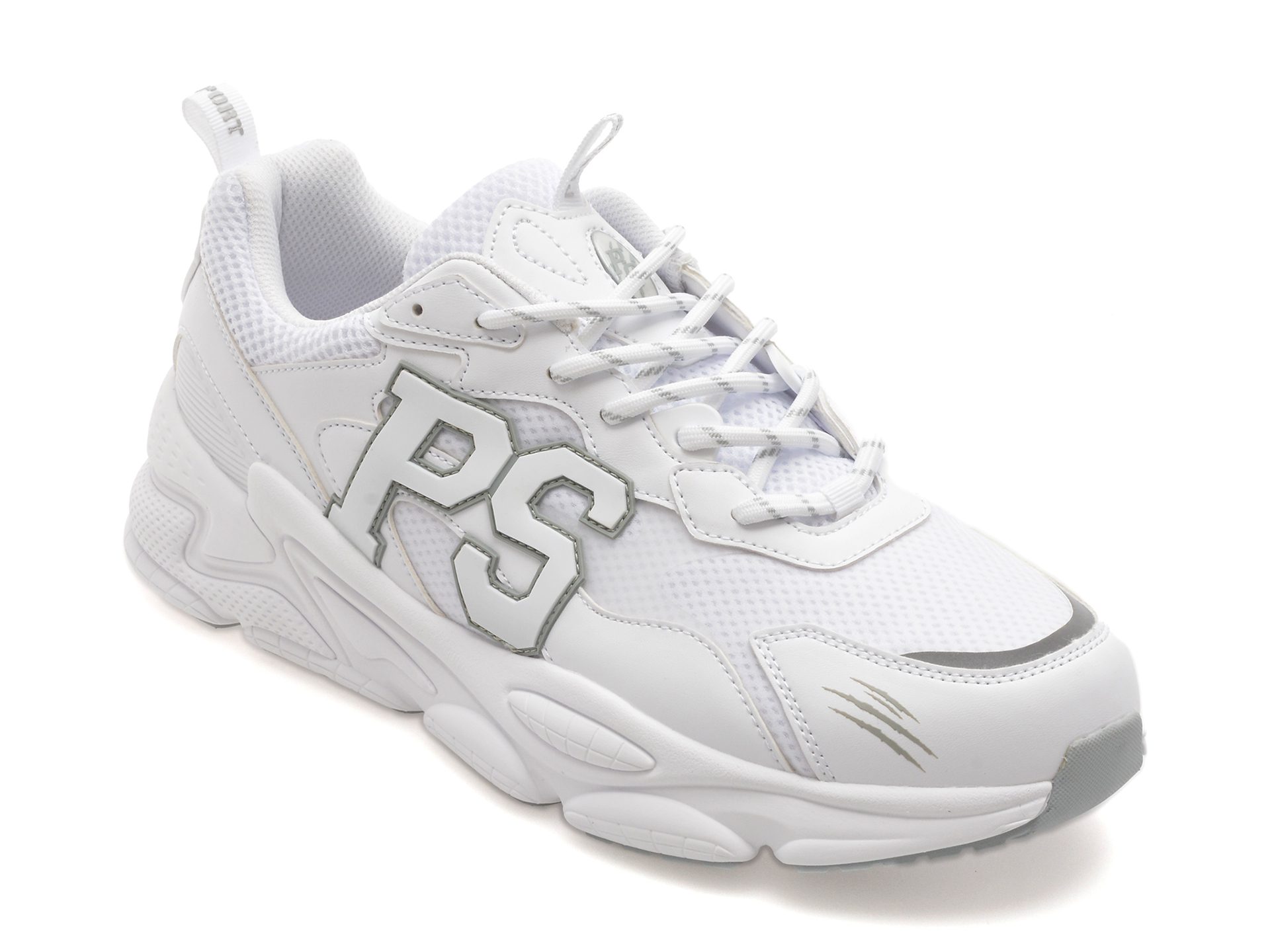 Pantofi sport Plein Sport Barbati Alb Model 611 Textil Talpa Termoplastic