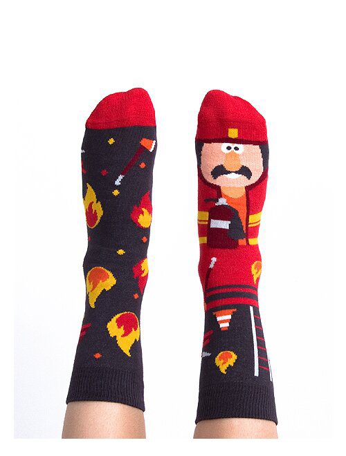 Sosete copii pompier Nanushki Forrest McBurney bumbac premium