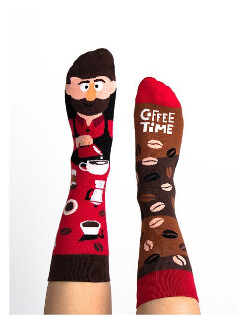 Sosete barista si cafea din bumbac premium Nanushki Paulo Coffeelho