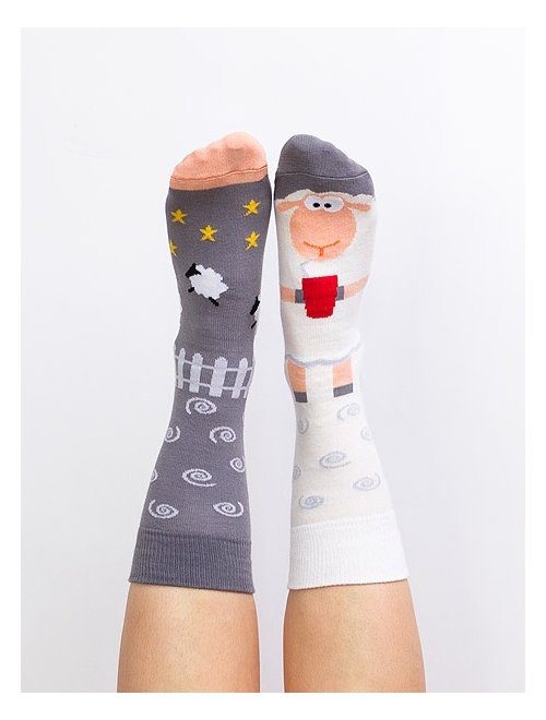 Sosete unisex Nanushki Starsheep design colorat