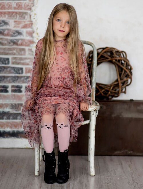 Ciorapi Fete Knittex Meow Pisica Microfibra