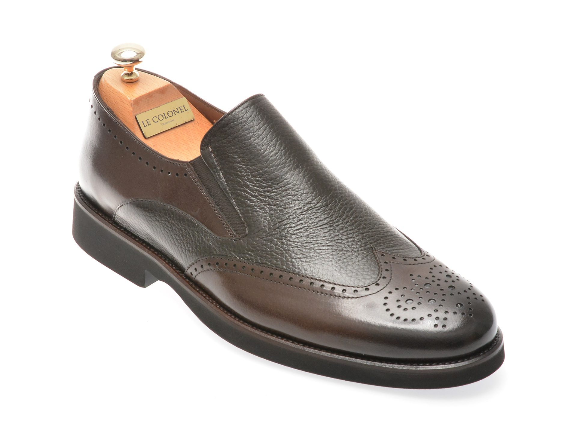 Pantofi eleganti LE Colonel model 44729 maro