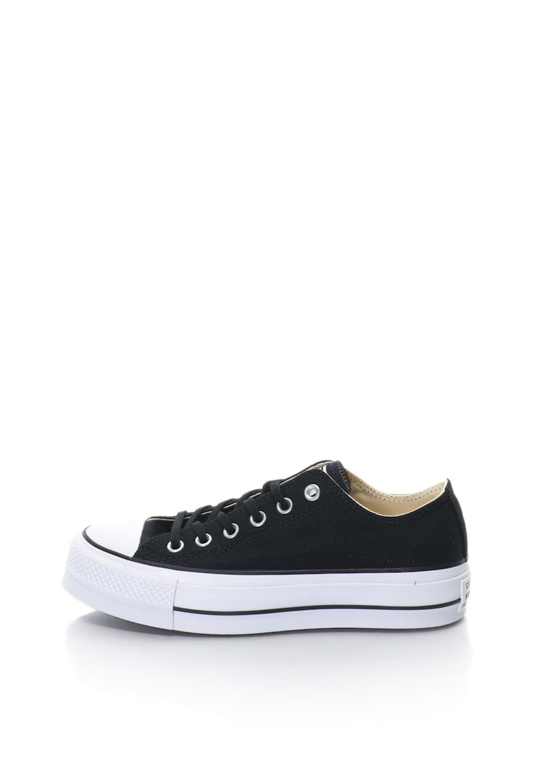 Chuck Taylor All Star Lift Tenisi Flatform Negru Talpa Groasa 5 cm