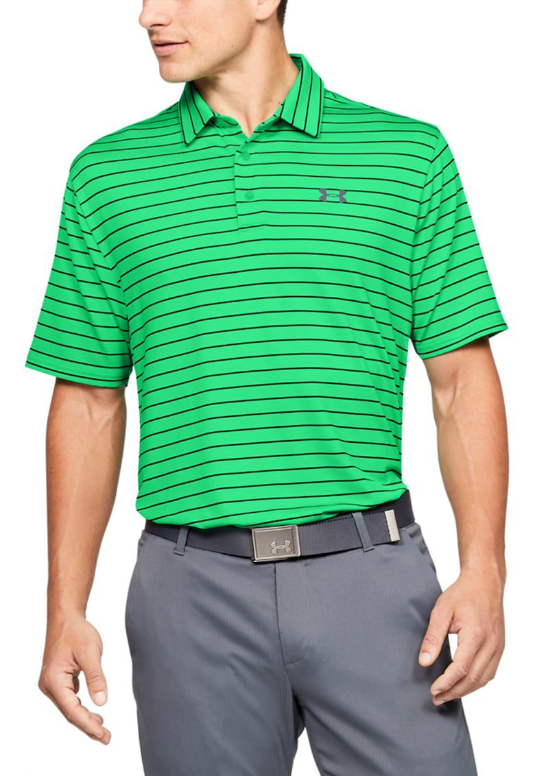 Tricou polo Playoff golf cu imprimeu
